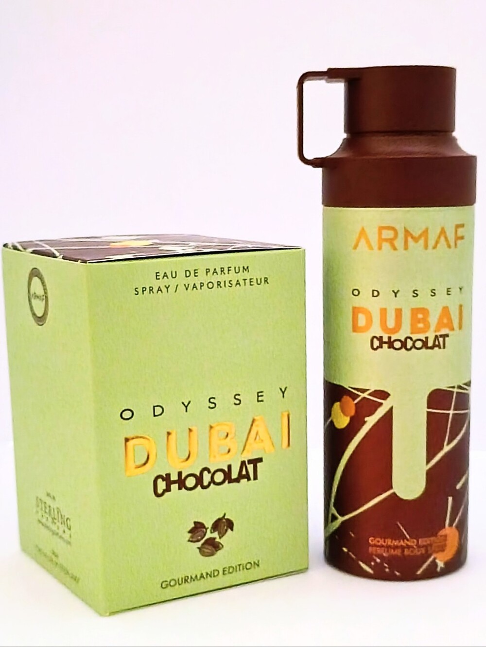 Armaf Odyssey Dubai Chocolat EDP 3.4oz + 6.8 oz Gourmand Set NEW
